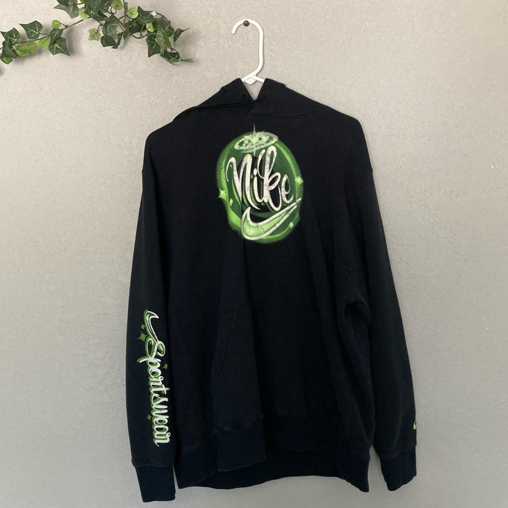 Nike Men’s Size XL Black Graphic Sweatshirt/Hoodie